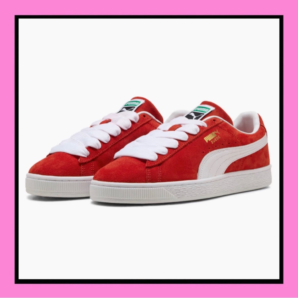 PUMA Classic Sneakers Red Unisex 7